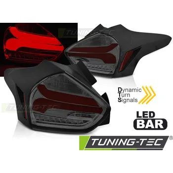 Zadní světlomet FORD FOCUS 3 15-18 HATCHBACK SMOKE RED SEQ LED