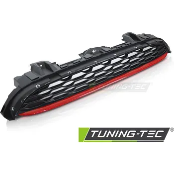 Nárazník MŘÍŽKA SPORT ČERNÁ ČERVENÁ pro MINI COOPER F55 F56 F57 14-21