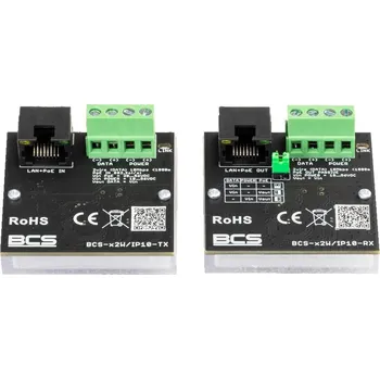 DVR/NVR/HVR záznamové zařízení Sada aktivního měniče BCS POWER BCS-x2W/IP10