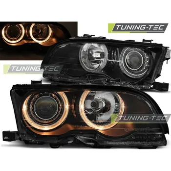 Přední světlomet SVĚTLOMETY ANGEL EYES černý pro BMW E46 09.01-03.03 COUPE CABRIO