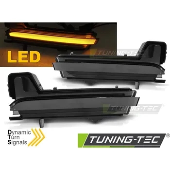 Auto-moto BOČNÍ SMĚROVKY V ZRCADLE SMOKE LED SEQ pro SKODA KODIAQ 16- / KAROQ 17-