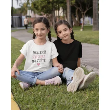 Nášivka Nažehlovací nápis - Nejlepší segra na světě