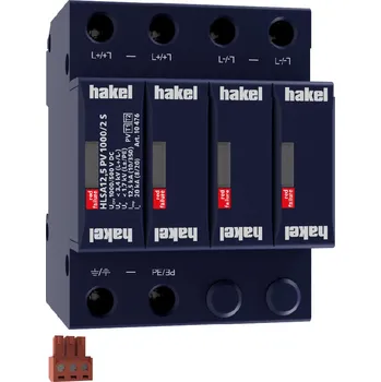 Přepěťová ochrana HAKEL 10476 HLSA12,5 PV 1000/2 S SPD PV typ 1 + 2 RP 0,55kč/ks