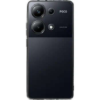 Pouzdro na mobilní telefon Tactical TPU Kryt pro Poco M6 Pro Transparent 8596311244766