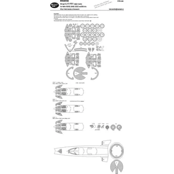 Plastikový model 1/48 Mask Mirage IV A/P EXPERT (HELLER)