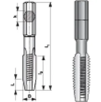 Závitořezný nástroj BUČOVICE TOOLS Závitník bitový 1/4" M10