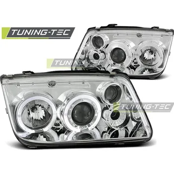 Přední světlomet SVĚTLOMETY ANGEL EYES CHROME pro VW BORA 09.98-07.05