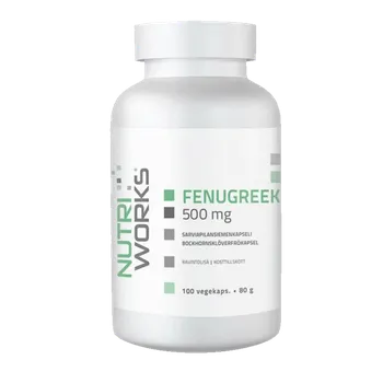 NutriWorksFenugreek 500mg - 100 kapslí