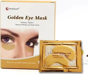 Péče o oční okolí Hodaf Golden Eye Mask kolagenové oční náplasti zlaté 24 ks