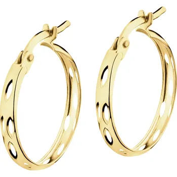 Náušnice Zlaté náušnice - kroužky, 18 mm - AP537-8231