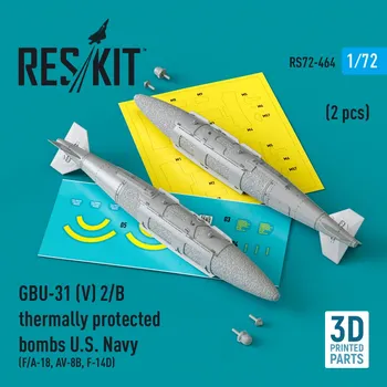 Plastikový model 1/72 GBU-31 (V) 2/B thermally prot.bombs U.S. Navy