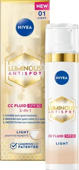 Nivea Luminous630 Antispot CC Fluid 3-In-1 SPF30 40 ml