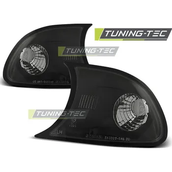 Autodíl PŘEDNÍ BOČNÍ SMĚROVKY černý pro BMW E46 04.99-08.01 COUPE