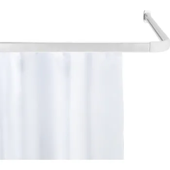 Tyč na sprchový závěs Bílá tyč na sprchový závěs Era – Wenko ID_1659226