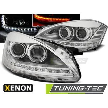 Přední světlomet XENON SVĚTLOMETY DAYLIGHT CHROME pro MERCEDES W221 05-09