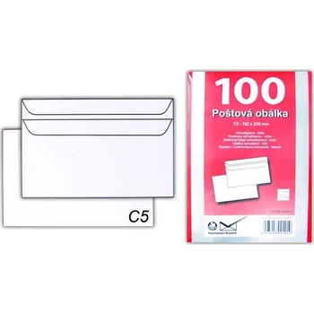Obálka Dopisní obálka C5 K-C5 - 100ks/bal - samolepící