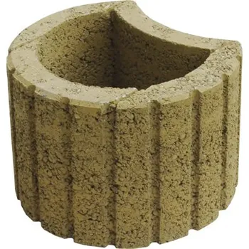 Svahová tvárnice Luna LU-1 písková 30x23x20 cm