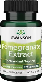 Přírodní produkt Swanson Pomegranate Extract 250 mg 60 cps.