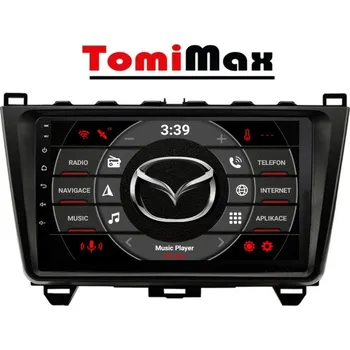 Auto Hi-Fi TomiMax Mazda 6 Android 14 autorádio s WIFI, GPS, USB, BT HW výbava: 4 Core 2GB+16GB PX HIGH - Model auta: Mazda 6 2008-2012, Velikost obrazovky: Dotyková obrazovka: 9"