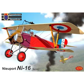 Plastikový model 1/72 Nieuport Ni-16 'Aces' (3x camo)