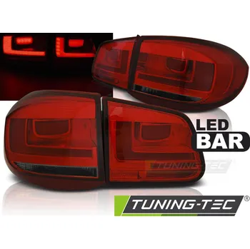 Zadní světlomet LED PÁS ZADNÍ SVĚTLA ČERVENÝ KOUŘ pro VW TIGUAN 07-07.11