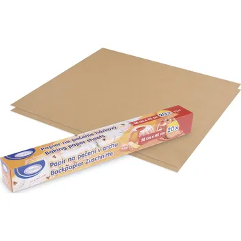 Pečící papír archový 38 x 42 cm [20 ks]