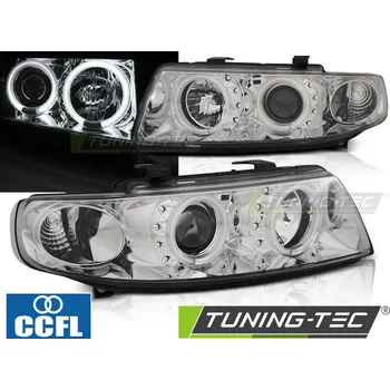 Přední světlomet SVĚTLOMETY ANGEL EYES CCFL CHROME pro SEAT LEON / TOLEDO 04.99-08.04