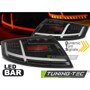 Zadní světlomet LED PÁS ZADNÍ SVĚTLA ČERNÁ pro AUDI TT 04.06-02.14