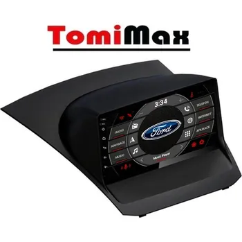 Auto Hi-Fi TomiMax Ford Fiesta Android 14 autorádio s WIFI, GPS, USB, BT HW výbava: nedostupný - 2K 2000x1200px !!!AKCE!!! 8 Core 4GB+64GB LOW - pouze displej A - Model auta: Ford Fiesta 2009-2017, Velikost obrazovky: Dotyková obrazovka: 9"