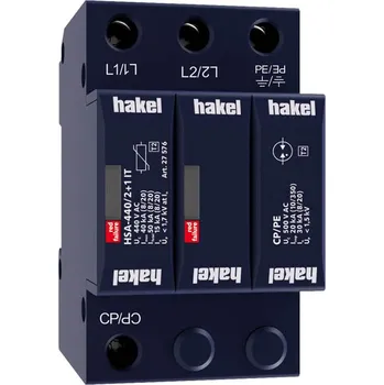 Přepěťová ochrana HAKEL 27576 HSA-440/2+1 IT SPD typ 2+3 RP 0,31kč/ks