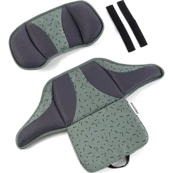 vozík za kolo CROOZER OPORA HLAVY A TRUPU 2014+ JUNGLE GREEN / BLACK