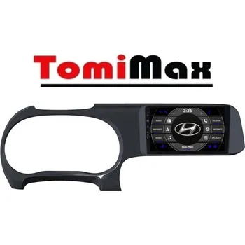 Autorádio TomiMax Hyundai i20 2018-2020 Android 14 autorádio s WIFI, GPS, USB, BT HW výbava: 4 Core 2GB+32GB LOW - Model auta: Hyundai i20 2018-2020, Velikost obrazovky: Dotyková obrazovka: 10,1"