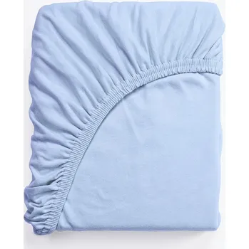 Prostěradlo Bavlněné prostěradlo 160x70 cm - světlé modré