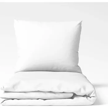 Povlečení Bavlněné povlečení - bílé 140x220+70x90