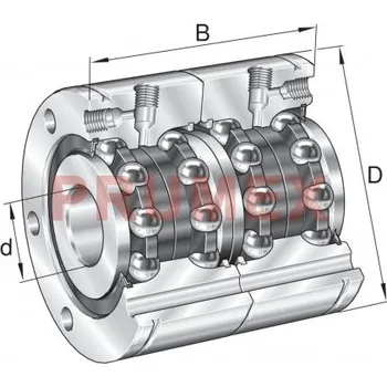 INA ZKLF 30100 2Z-2AP = 2 pcs. ložisko