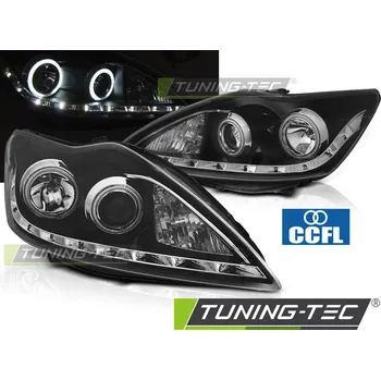 Přední světlomet FORD FOCUS II 02.08-10 ANGEL EYES CCFL BLACK