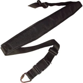 Sportovní střelba Popruh dvoubodový polstrovaný černý - Gen.2 (Popruh na zbraň)