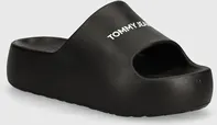 Tommy Jeans Chunky Platform Pool Slides černé