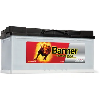 Autobaterie POWER BULL PROFESSIONAL (100Ah) PRO P100 40 (Baterie Banner)