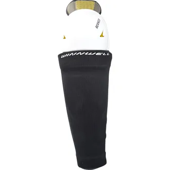 Cyklistické návleky Návleky na holeně Winnwell Black Varianta: Senior