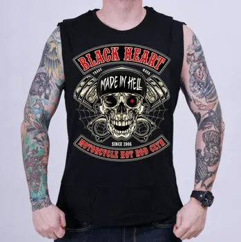 Pánské tílko tílko pánské - RASCAL - BLACK HEART - 17085 - L