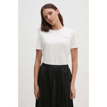 Pánské tričko Tričko Tommy Hilfiger WW0WW37877 bílá 00X, vel. S