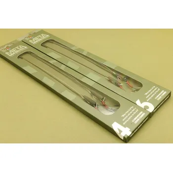 One More Cast Hotové Návazce Meta Terminal Tackle Blend Leadcore Helicopter Spinner 2 ks - Velikost 4