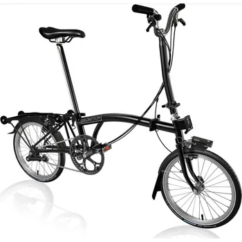 Městské kolo Brompton H6R černé 2024 + multifunkční nářadí zdarma