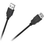 Kabel CABLETECH KPO4013-1.5 Eco-Line USB konektor/USB zdířka 1,5m Black