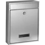 Poštovní schránka do sestav, 350 x 260 x 85 mm, nerez