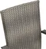 Zahradní stohovatelná židle polyratan 2 ks