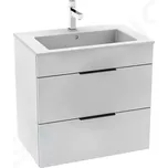 Jika Cube Skříňka s umyvadlem, 64x42x62 cm, 2 zásuvky, bílá, H4536021763001