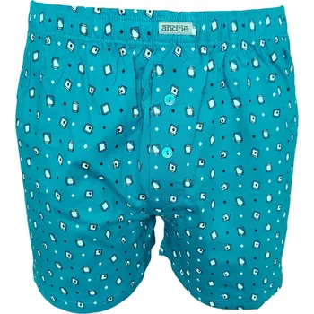 Trenýrky Andrie PS 5823 tyrkysové pánské trenýrky Barva: tyrkysová, Velikost: 3XL