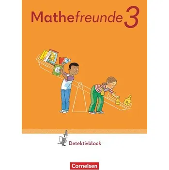 Kniha Mathefreunde 3. Schuljahr. Detektivblock mit Aufgaben zum Fordern